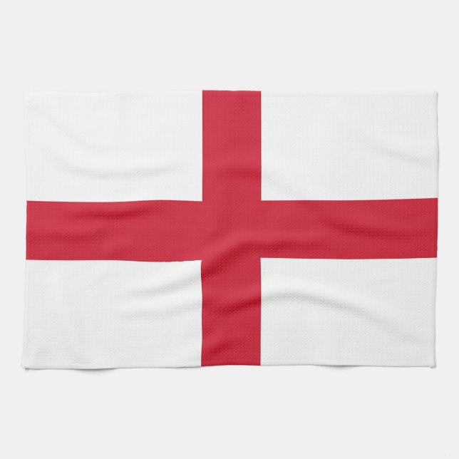 Küchentuch mit Flagge von England (Horizontal)