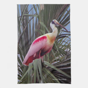 Küchentuch von Roseate Spoonbill