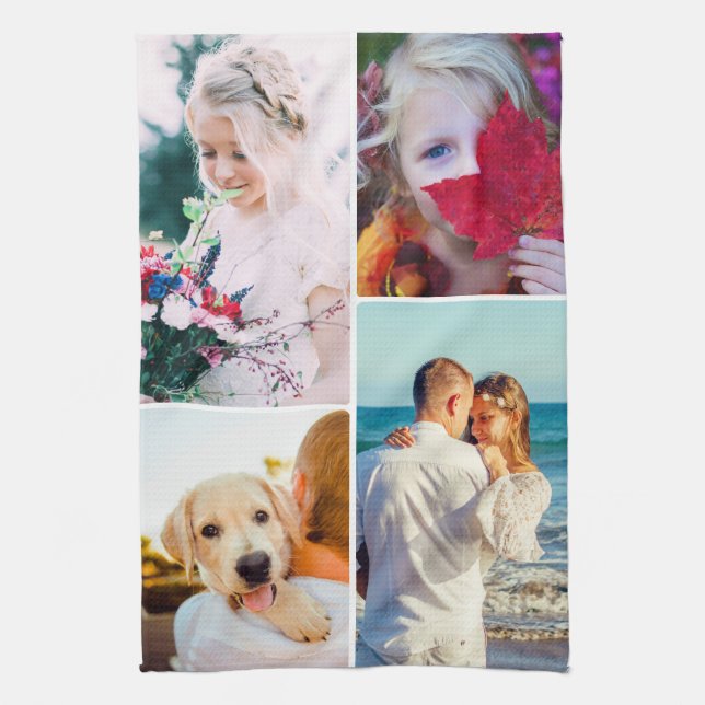 Küchentücher 4 Foto Rundgeschirr Vorlage (Vertikal)