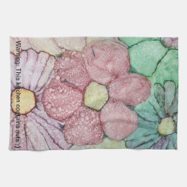 Küchentücher "Blume/Alkoholtinten"