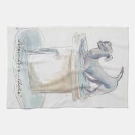 Küchentücher "Dog/London"