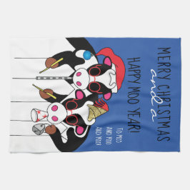 Küchentücher Frohe Weihnachten & ein glückliches M