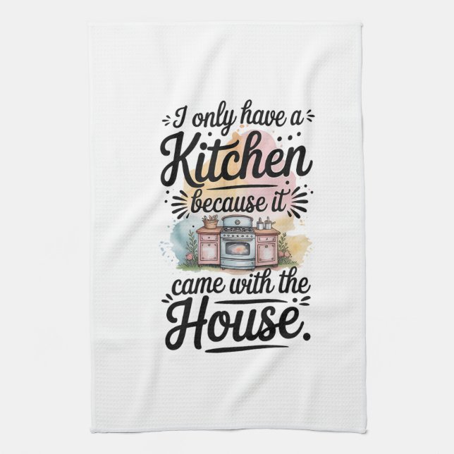Küchentücher - Funny Quote Küchentücher (Vertikal)
