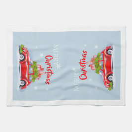 Küchentücher für frohe Weihnachten.