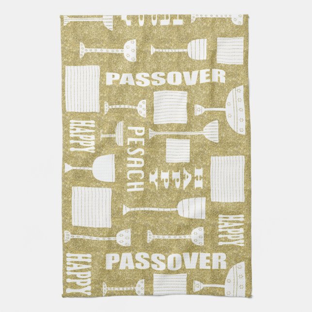 Küchentücher "Happy Passover/Pesach" (Vertikal)