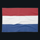 Küchentücher mit Flag Niederlande<br><div class="desc">Fügen Sie Ihrer Küche eine Touch niederländischen Stolzes mit unserem exklusiven Küchentuch mit der Flagge der Niederlande hinzu! Dieses Küchentuch, das mit viel Liebe zum Detail gestaltet wurde, ist mehr als nur ein funktionales Element, es ist eine Feier des niederländischen Kulturerbes und des kulturellen Stolzes. Das kühne Design zeigt die...</div>