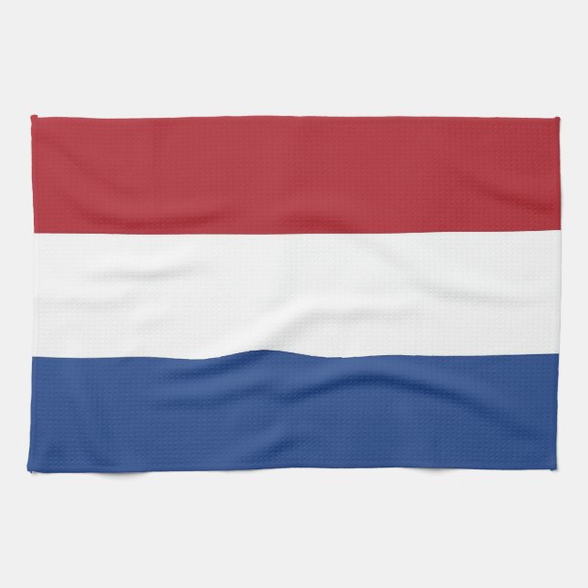 Küchentücher mit Flag Niederlande (Horizontal)