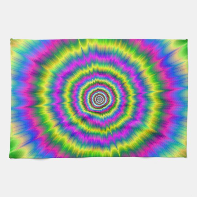 Küchentücher Neon Explosion (Horizontal)