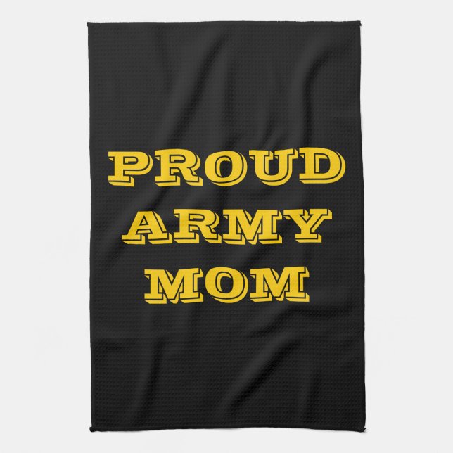 Küchentücher Proud Army Mama (Vertikal)