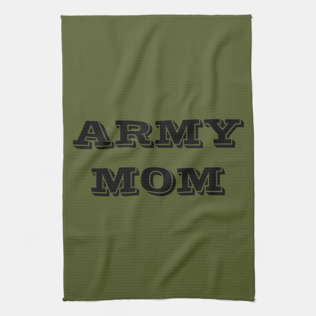 Küchentücher Proud Army Mama (Vertikal)