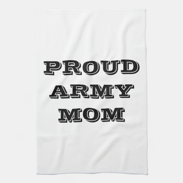 Küchentücher Proud Army Mama (Vertikal)