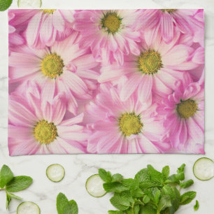 Küchentücher - Rosa Gerbera Daisies