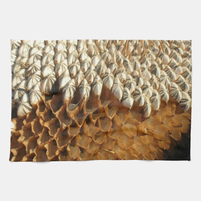 Küchentücher - Sonnenblumenkerne (Horizontal)
