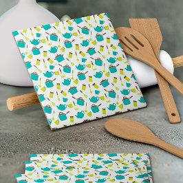 Küchenutensilien, Kochgeschirr, Geschirr, Küchenge Fliese