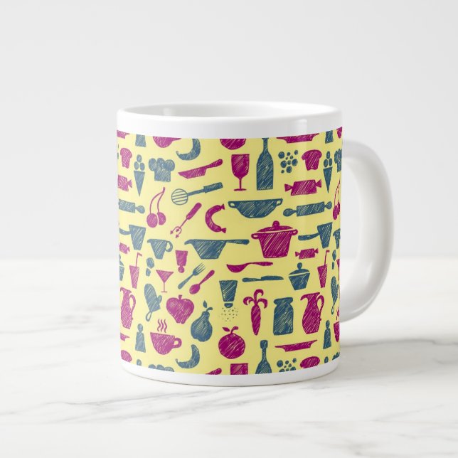 Küchenversorgungen Jumbo-Tasse (Vorderseite Rechts)