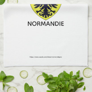 Küchenwäsche - Wappen von L'Aigle - Normandie Geschirrtuch