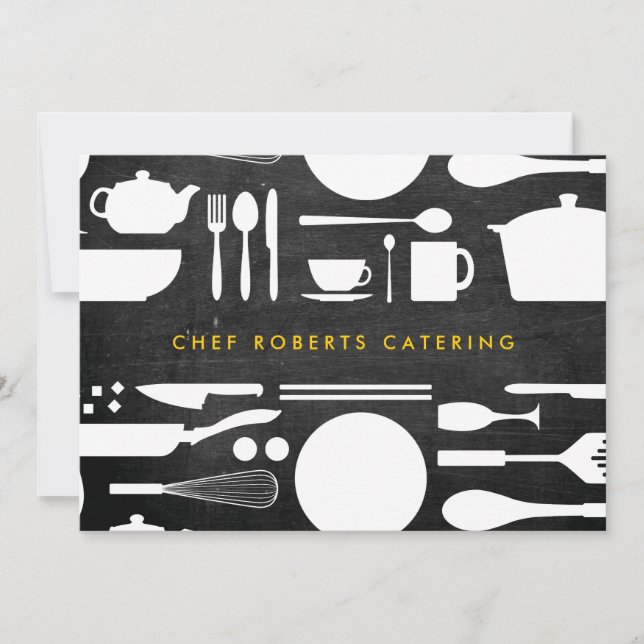 Küchenzollage auf Schwarzwald Mitteilungskarte (Vorderseite)