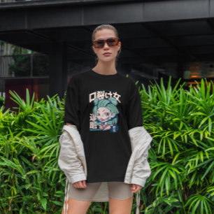 Kuchisake Onna Japanisch Yokai T-Shirt