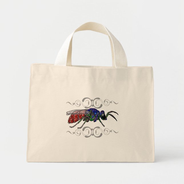Kuckoo Wasp Mini Stoffbeutel (Vorne)