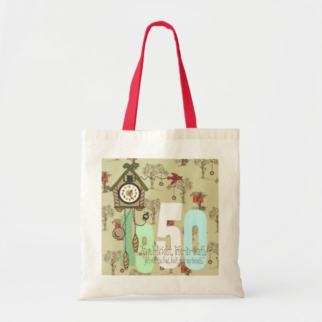 Kuckucksuhr-Taschen-Tasche Tragetasche (Vorne)