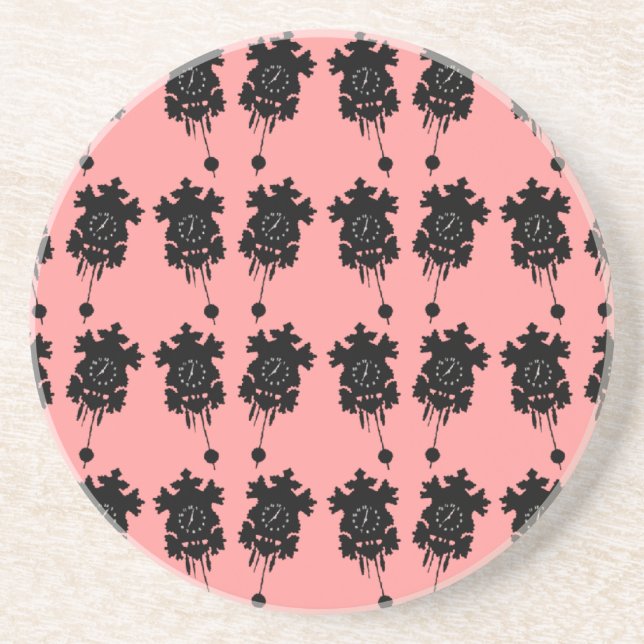 Kuckucksuhren Getränkeuntersetzer (Vorne)