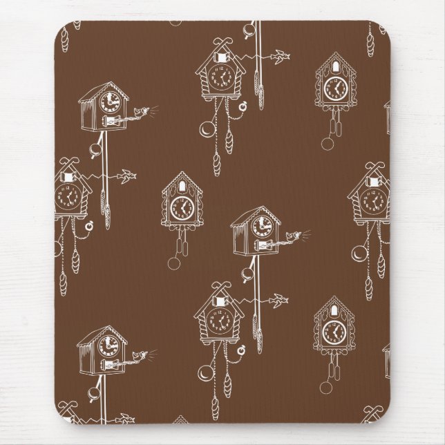 Kuckucksuhren Mousepad (Vorne)