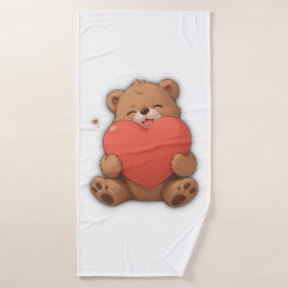 Kuddelbär Badehandtuch