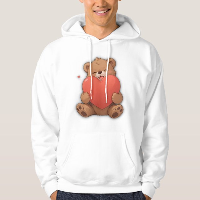 Kuddelbär Hoodie (Vorderseite)
