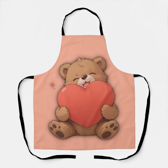 Kuddelbär Schürze (Vorderseite)