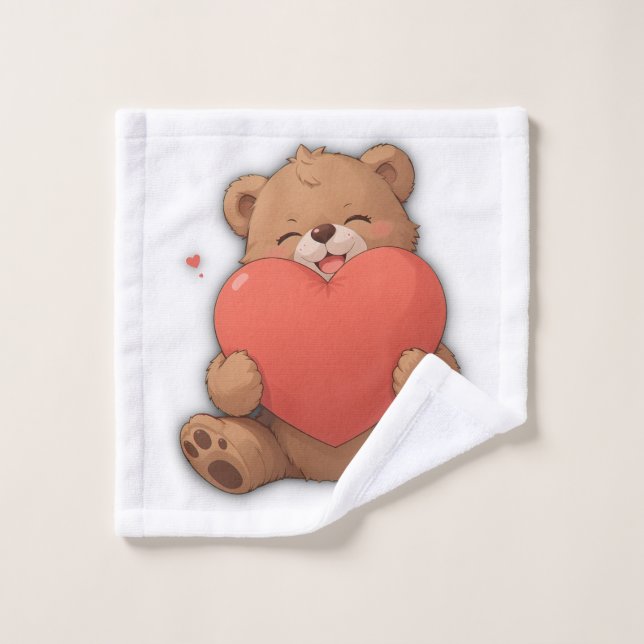 Kuddelbär Waschlappen (Waschlappen)