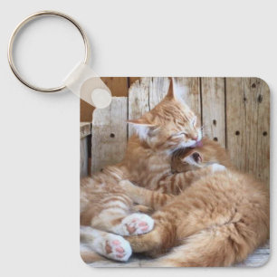 Kuddelkatzen Schlüsselanhänger