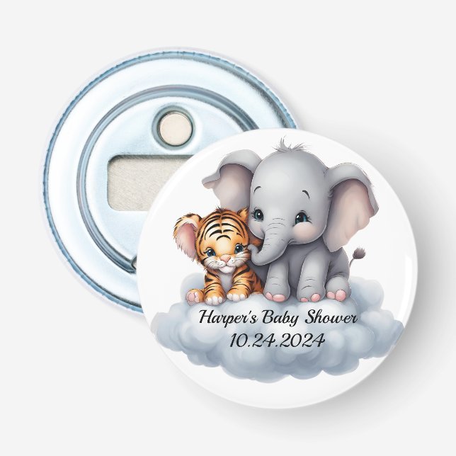 Kuddelwolken Flaschenöffner (Vorderseite)