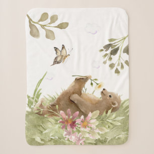 *~* Kudlicher Bär Entspannung der duftenden Blume Sherpadecke