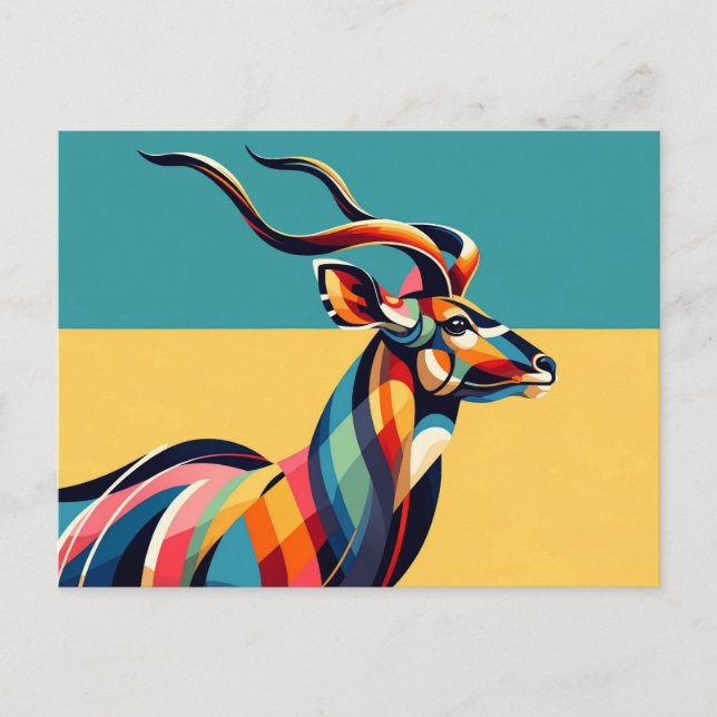 Kudu Postcard Postkarte (Vorderseite)