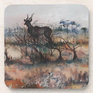 Kudu Stier Untersetzer