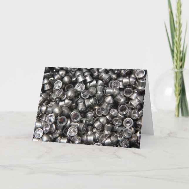 Kugel-Gewehr-Munition - Führungs-Scharf-Spitzen Karte (Vorderseite)