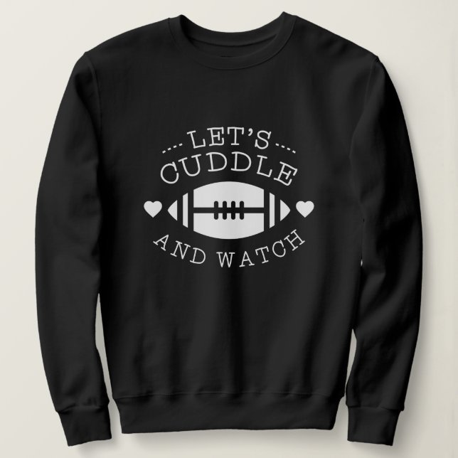 Kugel und Fußball Sweatshirt (Design vorne)