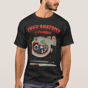 Kugelfisch Anatomie T-Shirt