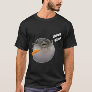 Kugelfisch isst Karotte T-Shirt