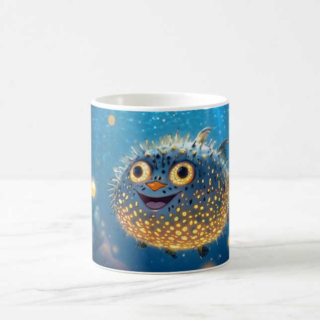 Kugelfisch Kaffeetasse (Mittel)