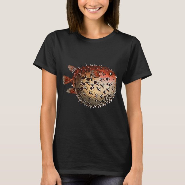 Kugelfisch T-Shirt (Vorderseite)