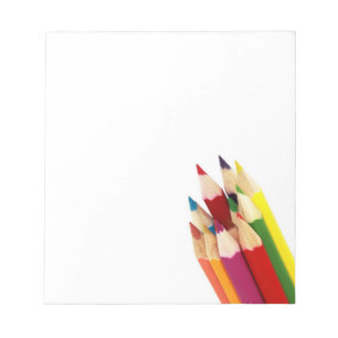 Kugelgelbe Stifte Notepad Notizblock