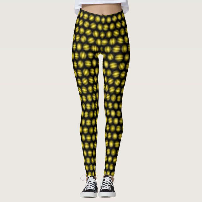 Kugelmuster Leggings (Vorderseite)