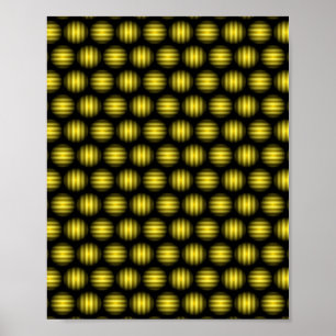Kugelmuster Poster