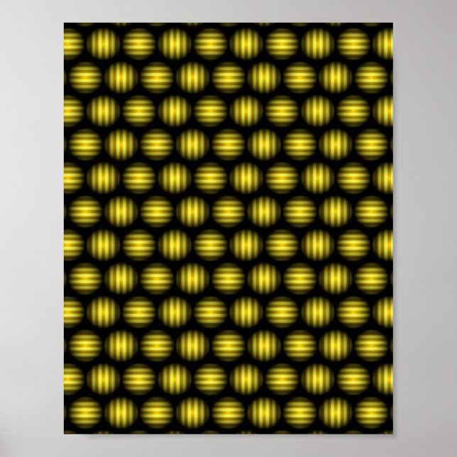 Kugelmuster Poster (Vorne)