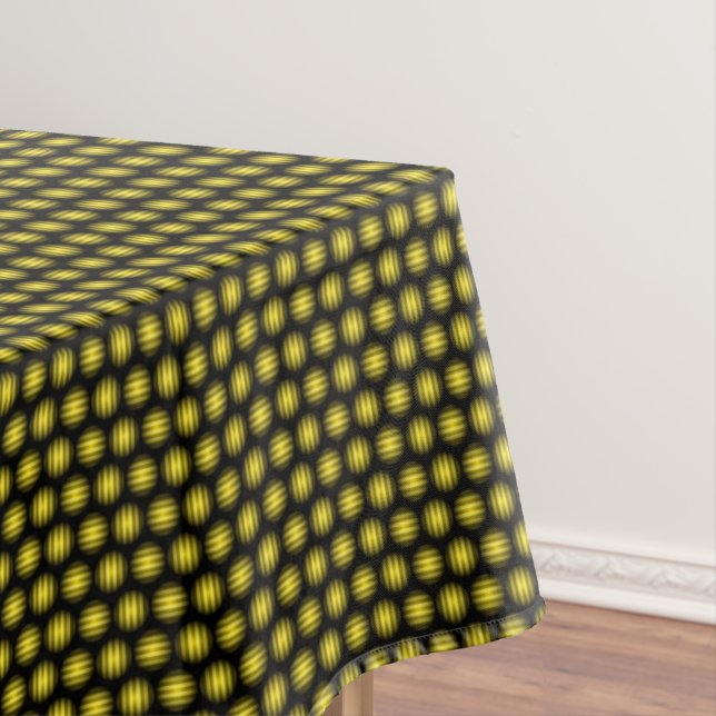Kugelmuster Tischdecke (Beispiel)