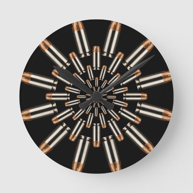 Kugeln Runde Wanduhr (Vorderseite)