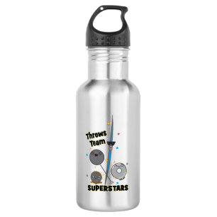 Kugelstoßendiscus-Hammer-Speer-Wurfs-Spaß-Gesche Trinkflasche