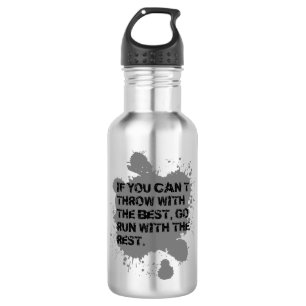 Kugelstoßendiscus-Speer-Hammer-Wurf Waterbottle Trinkflasche