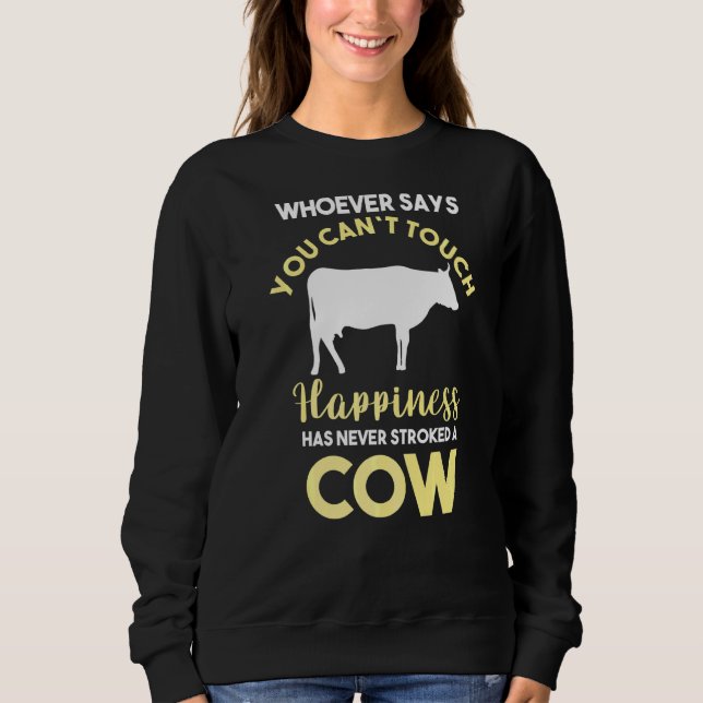 Kuh 4 sweatshirt (Vorderseite)